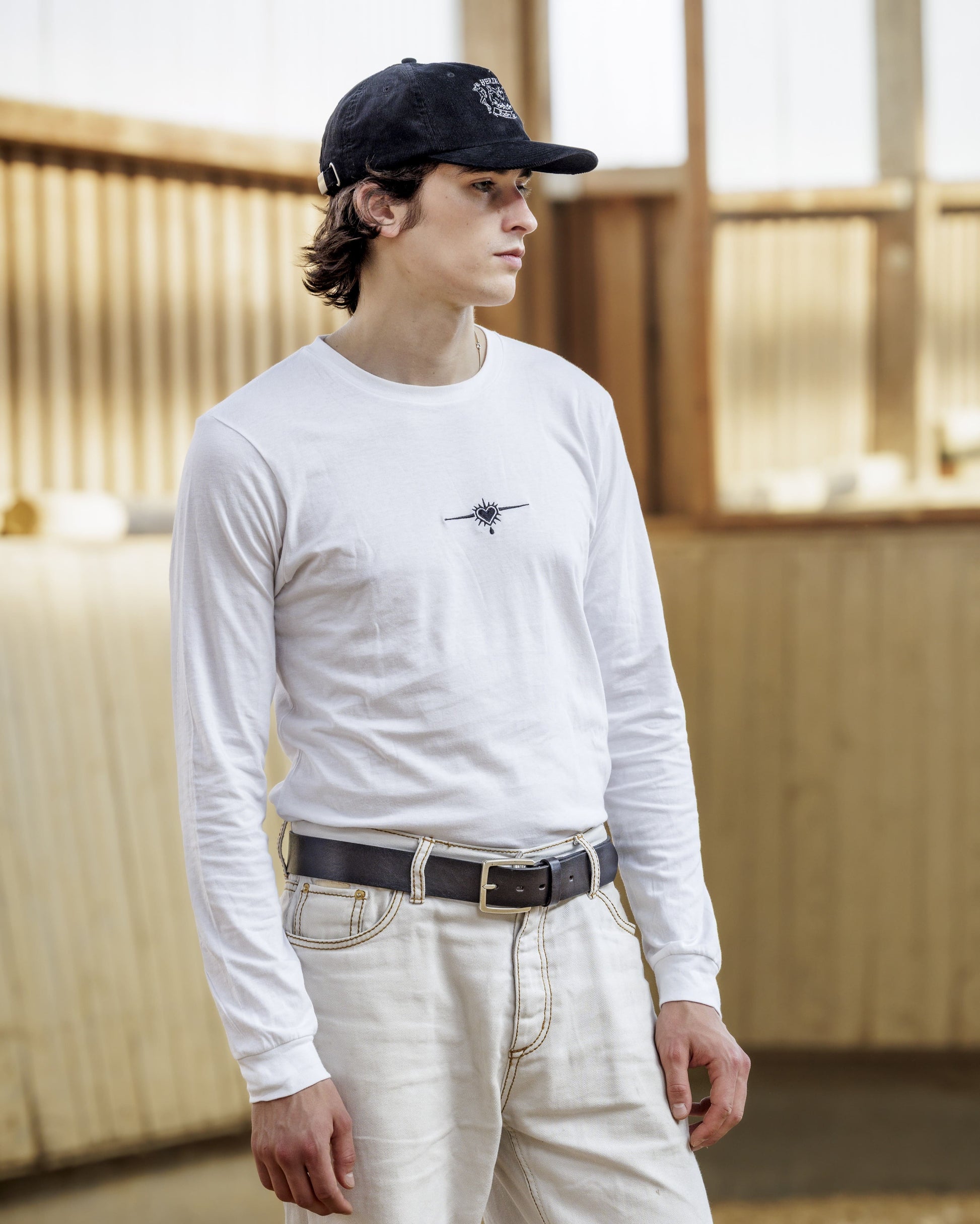 HRZBLT White Unisex Long Sleeve Tee